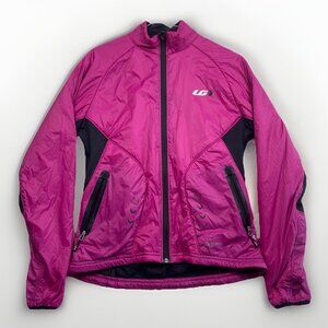 Louis Garneau Polartec Alpha Purple Pink Insulated MVT Jacket Women's M Full Zip